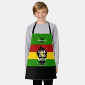 Monogramm Christlich | SCHWARZE LEBENSMITTEL Schürze (Getragen)