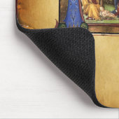 MONOGRAMM-CHRISTMAS-PARCHMENT MOUSEPAD (Ecke)