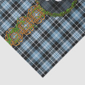 Monogramm Clark Tartan Seidenpapier (Ausschnitt)