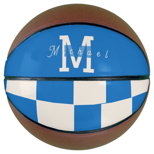 Monogramm Classic Personalisiert Basketball (Vorderseite)
