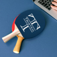 Monogramm Classic Personalisiert Tischtennis Schläger