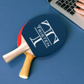 Monogramm Classic Personalisiert Tischtennis Schläger