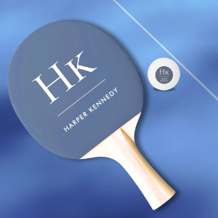 Monogramm Classic Personalisiert Tischtennis Schläger