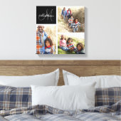 Monogramm-Collage-Canvas für benutzerdefinierte Pr Leinwanddruck (Insitu (Schlafzimmer))