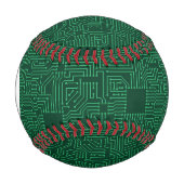 Monogramm-Computerplatine Baseball (Vorderseite)