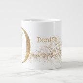 Monogramm "D" Jumbo-Tasse-Suppeneis Jumbo-Tasse (Vorderseite)