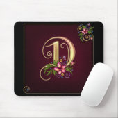 Monogramm D Mousepad (Mit Mouse)