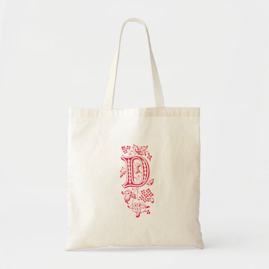 Monogramm "D" Tragetasche (Vorne)