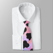 Monogramm Dalmatiner Schwarz/Rosa Krawatte (Gebunden)