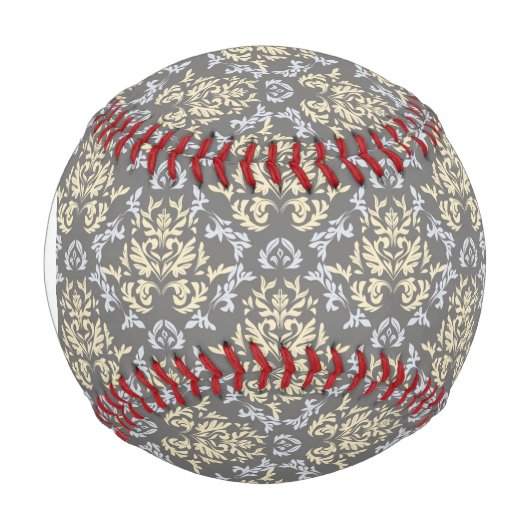Monogramm-Damasmuster Baseball (Vorderseite)