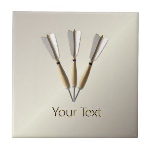 Monogramm-Darts-Design Fliese
