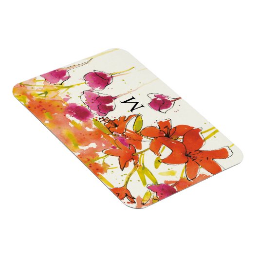 Monogramm | Das Pflaume von Patty Magnet (Rechte Seite)