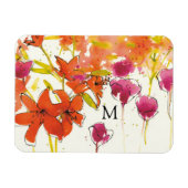 Monogramm | Das Pflaume von Patty Magnet (Horizontal)