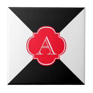 Monogramm-Dekoration Fliese