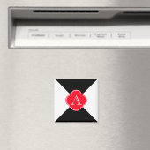 Monogramm-Dekoration Magnet (In Situ (Geschirrspüler))