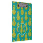 Monogramm der Ananas-tropischen Frucht-| Klemmbrett (Rechts)