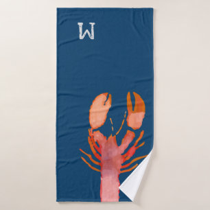 Monogramm der Aquakultur Badehandtuch