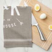 Monogramm der Arrow-Familie Handtuch (Viertel Falte)