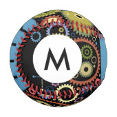 Monogramm Der Begriff der Bewegung Baseball (Vorderseite Links)