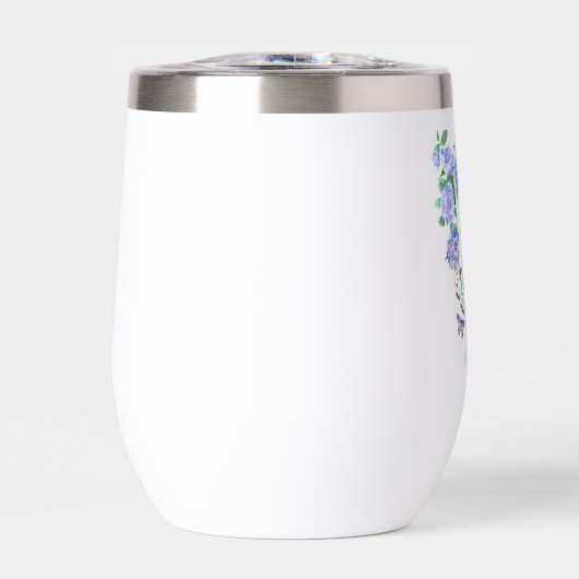 Monogramm der blauen Rose (Vorderseite)