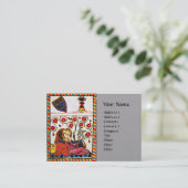 MONOGRAMM DER ETHERNALEN LIEBE, Liebhaber der Rote Visitenkarte (Stehend Vorderseite)