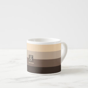 Monogramm der Farbpalette Mocha Espressotasse