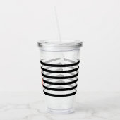 Monogramm der Garnelen Acryltrinkbecher (Links)