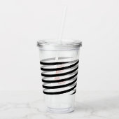 Monogramm der Garnelen Acryltrinkbecher (Rückseite)