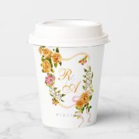 Monogramm der goldenen Rose