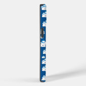 Monogramm der griechischen Insel Santorini Case-Mate iPhone Hülle (Rückseite / Rechts)