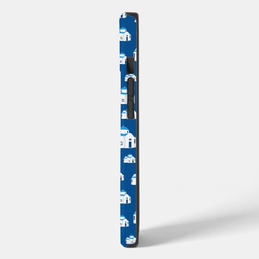 Monogramm der griechischen Insel Santorini Case-Mate iPhone Hülle (Rückseite / Links)