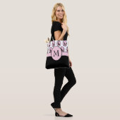 Monogramm der hübschen Parade Tasche (Am Model)