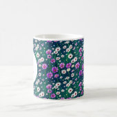 Monogramm der lila und weißen Molsen Kaffeetasse (Mittel)