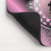 Monogramm der Melasse-311-Luscious Mousepad (Ecke)