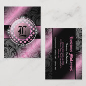 Monogramm der Melasse-311-Luscious Visitenkarte (Vorne/Hinten)