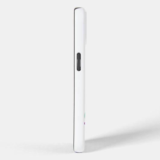 Monogramm der modernen whimsikalen botanischen Kun Case-Mate iPhone Hülle (Rückseite / Rechts)