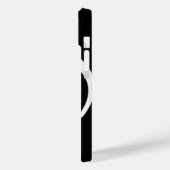 Monogramm der musikalischen Note Case-Mate iPhone Hülle (Rückseite / Links)