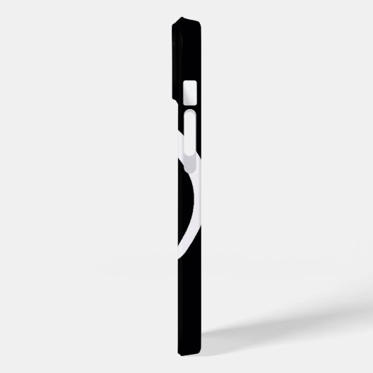 Monogramm der musikalischen Note Case-Mate iPhone Hülle (Rückseite / Links)