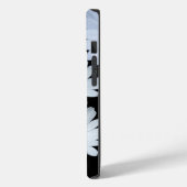 Monogramm der niedlichen weißen Daisy-Blume Case-Mate iPhone Hülle (Rückseite / Links)