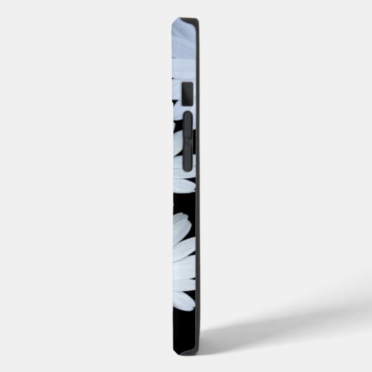 Monogramm der niedlichen weißen Daisy-Blume Case-Mate iPhone Hülle (Rückseite / Links)