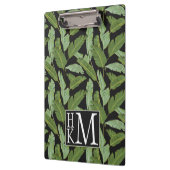 Monogramm der Palmblatt-| Klemmbrett (Links)