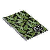 Monogramm der Palmblatt-| Notizblock (Rechte Seite)