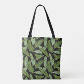 Monogramm der Palmblatt-| Tasche (Rückseite)