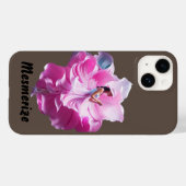 Monogramm der phantastisch-braunen und rosa TanzGi Case-Mate iPhone Hülle (Rückseite (Horizontal))