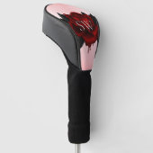 Monogramm der Rose Golf Headcover (angewinkelt)