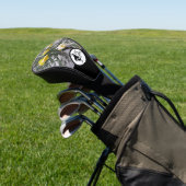 Monogramm der Roster-Silhouette mit benutzerdefini Golf Headcover (In SItu)