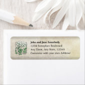 Monogramm der Spitzen-Blume von Königin Anne (Insitu)