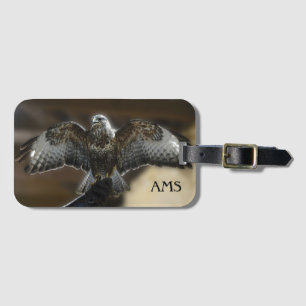 Monogramm der "Wings Out Wildlife Sanctuary" Gepäckanhänger