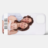 Monogramm des benutzerdefinierten Fotos Case-Mate iPhone Hülle (Rückseite (Horizontal))