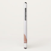 Monogramm des benutzerdefinierten Fotos Case-Mate iPhone Hülle (Hinten/Links)